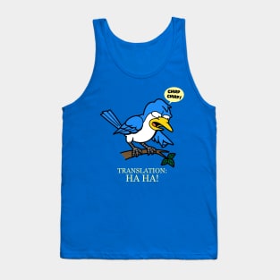 Mocking Bird Funny Animal Mockingbird Cartoon Tank Top